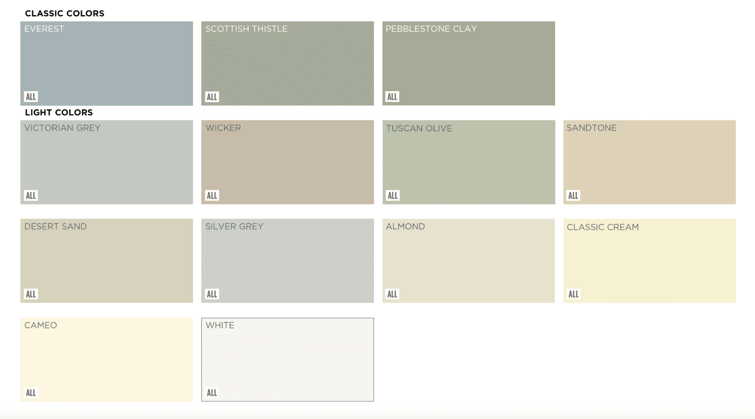 Vinyl Colors