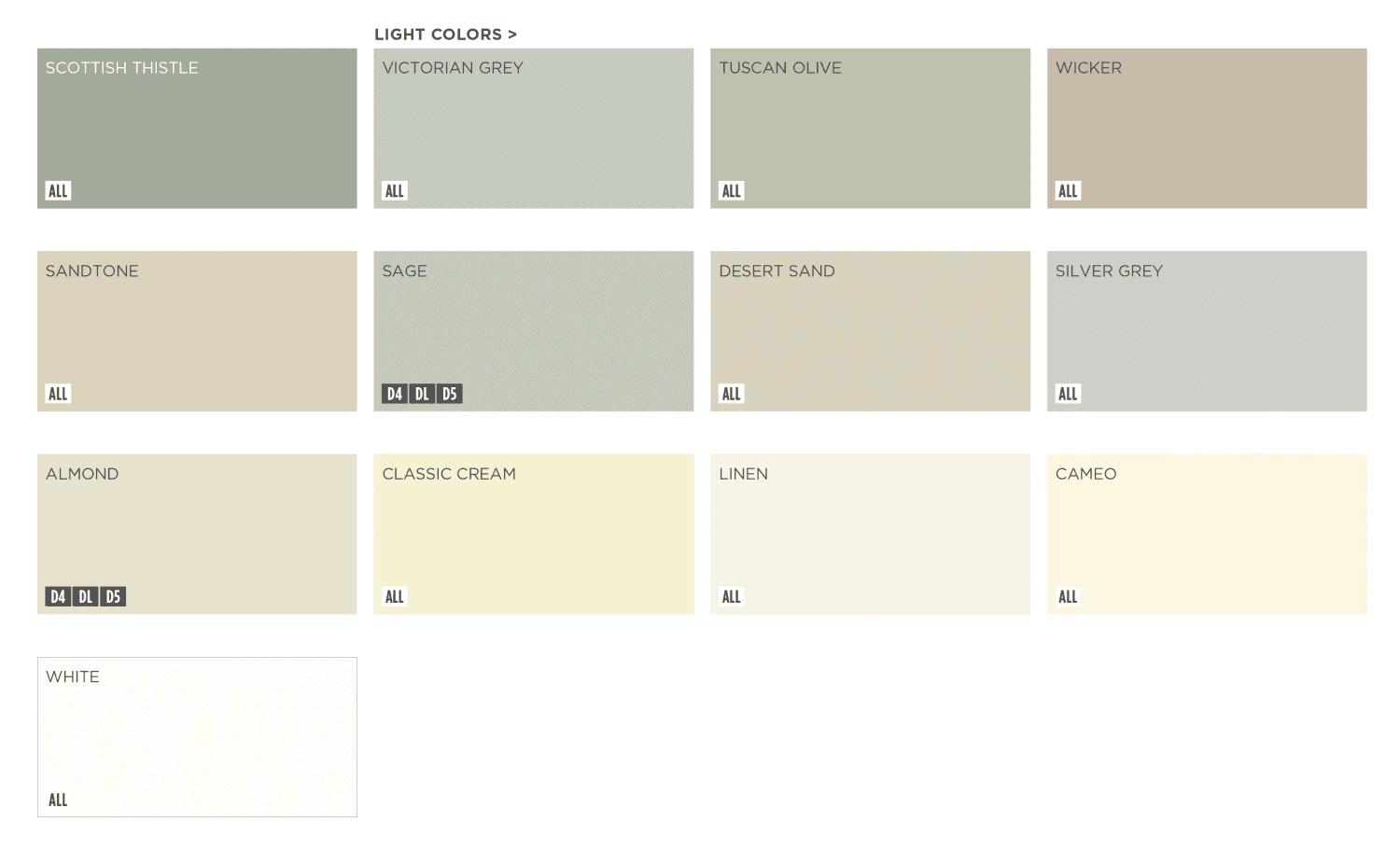 Vinyl Colors