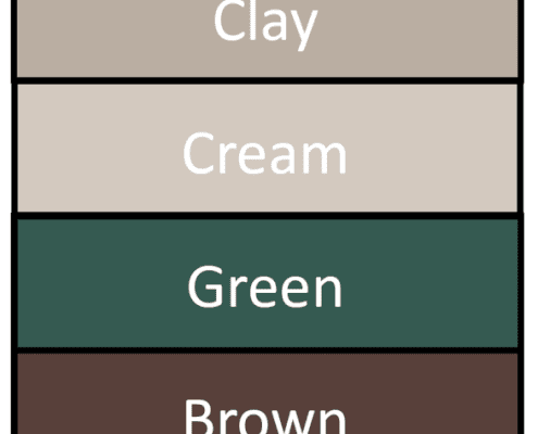 Scalloped and Straight Colors