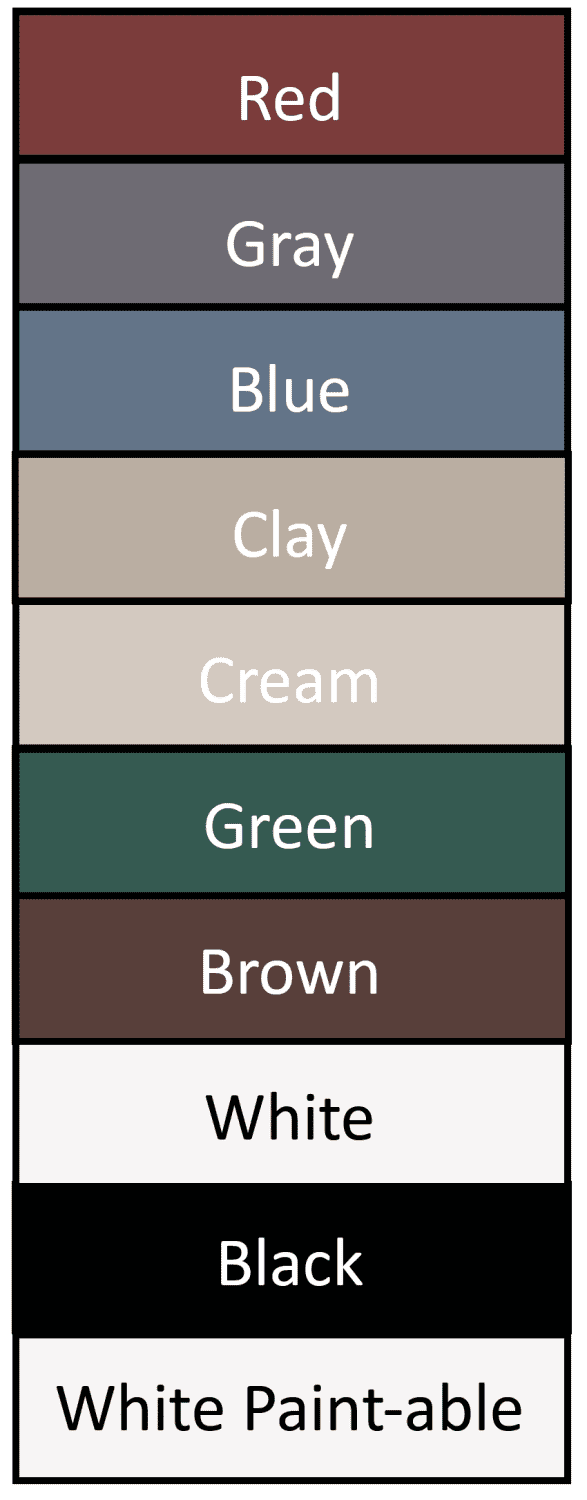 Scalloped and Straight Colors