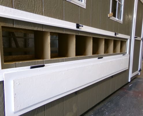 Nest Boxes from Outside