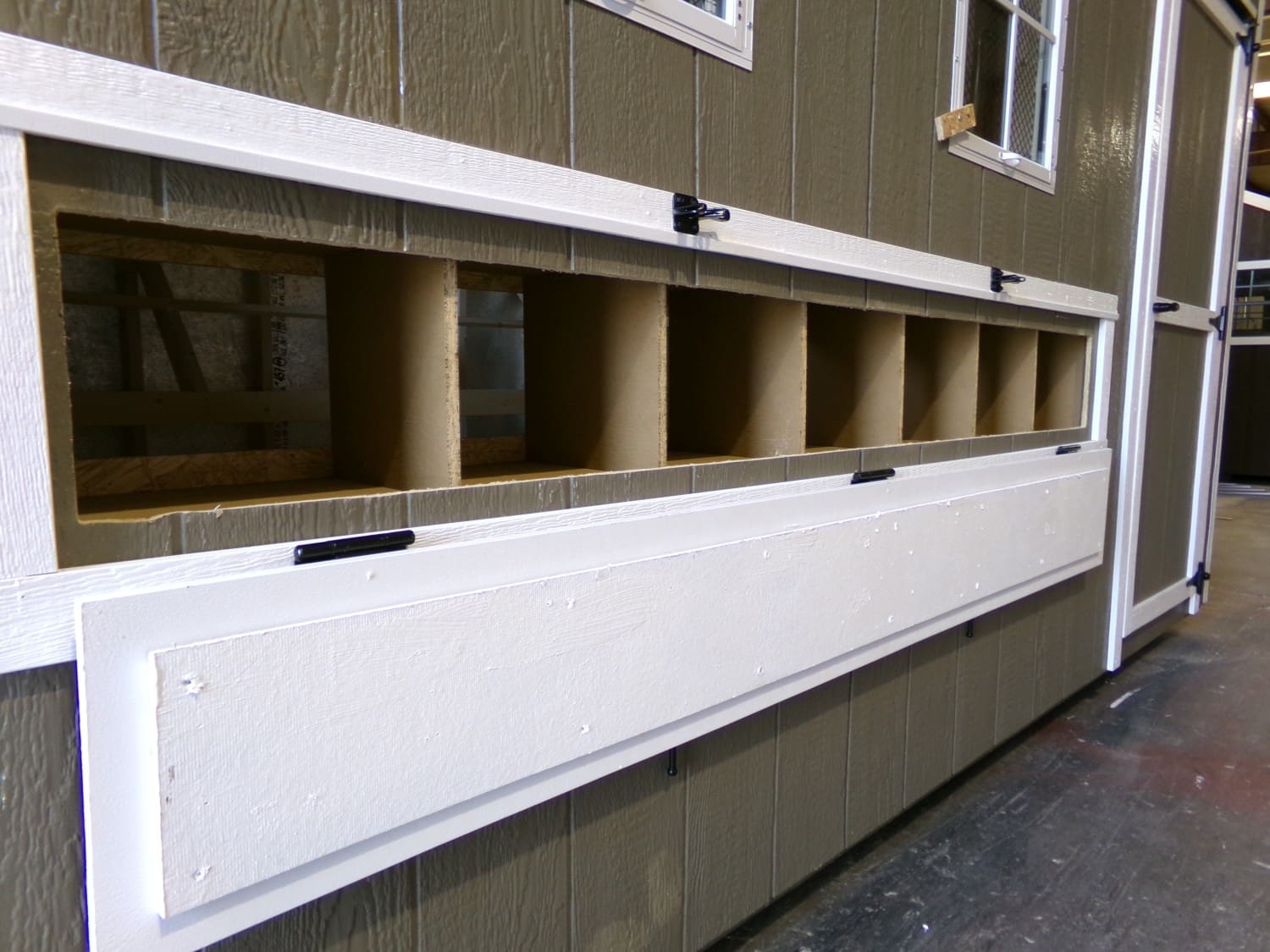Nest Boxes from Outside