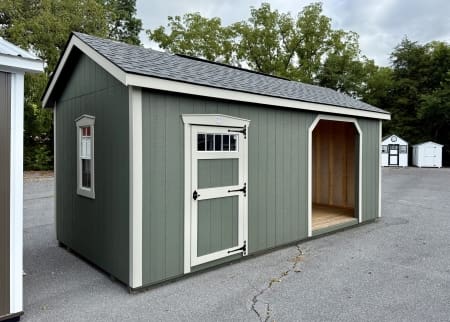 10x20 Garden House/Run In 4928-H