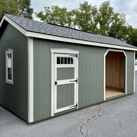 10x20 Garden House/Run In 4928-H