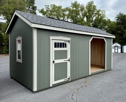 10x20 Garden House/Run In 4928-H
