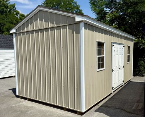 10x20x8 Metal Cottage 4771-H
