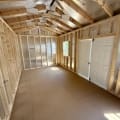 10x20x8 Metal Cottage 4771-H 2