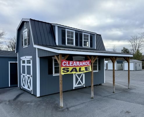 12x20 2-Story Barn 2339-H