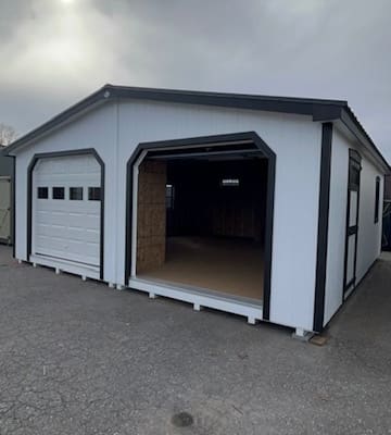 24 x 24 Double Wide Garage Cottage