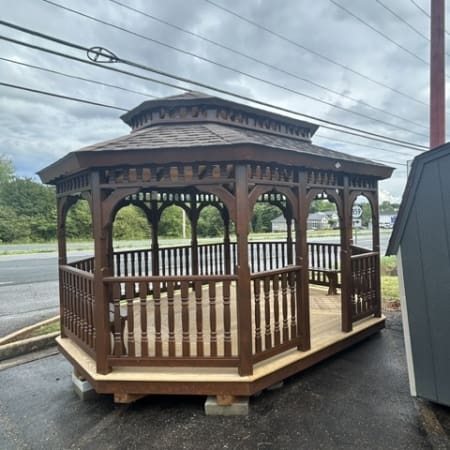 12 x 16 Wooden Shenandoah Gazebo